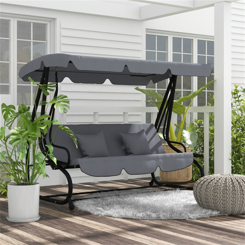 Outdoor Patio Swing Chair for Garden Porch and Backyard Relaxation