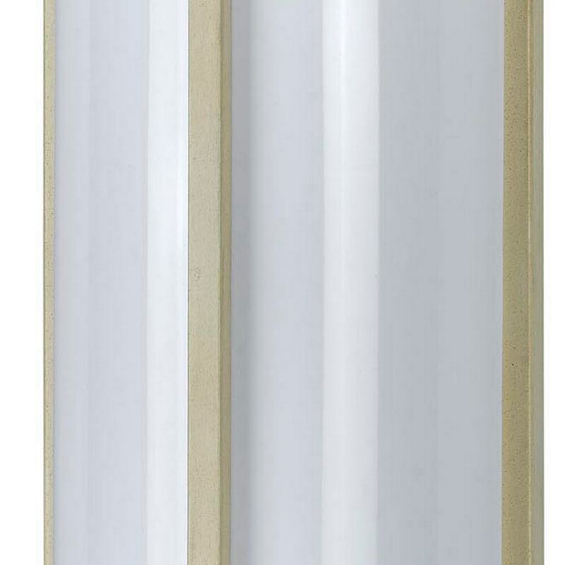 Cylindrical Shaped Metal PLC Wall Lamp with 3D Design Trim,Set of 4 image number 2