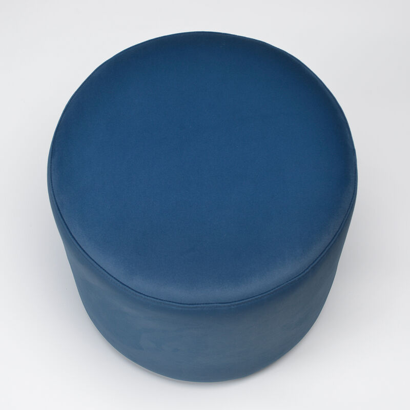 Elof 18in Wide Round Ottoman Footrest image number 4