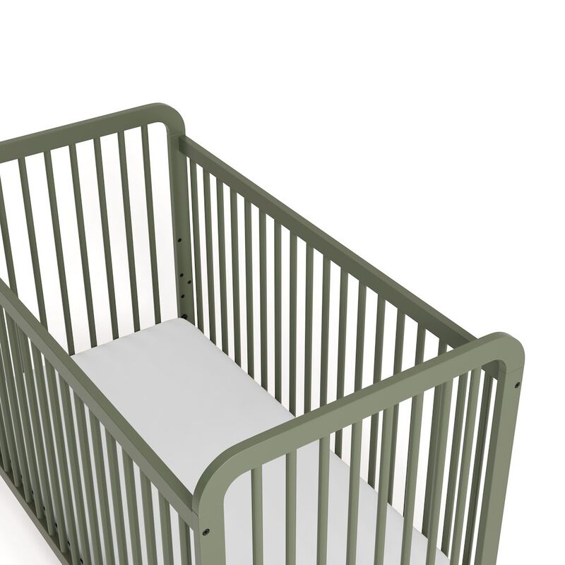 Pasadena 3-in-1 Convertible Crib - Olive image number 4
