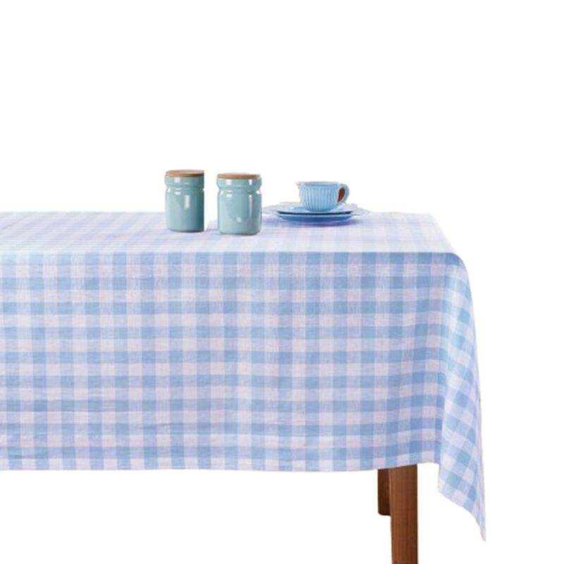 Linen Tablecloth - Morgan Check