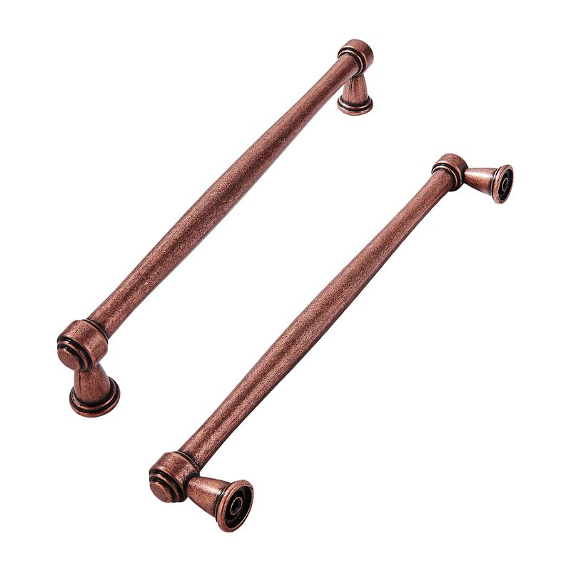 khtumeware 10 Pack 8 Inch(203mm) Antique Copper Cabinet pulls, Kitchen Cabinet Handles Kitchen Cabinet Hardware for Cupboard Dra