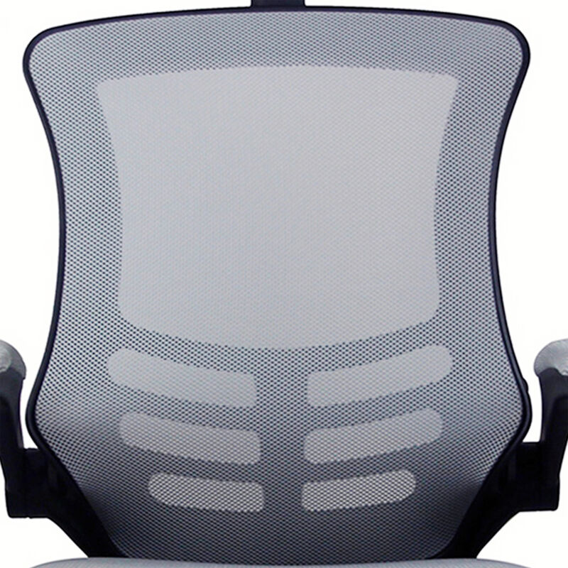 Streamdale Mesh Executive Chair with Headrest, Silver Grey image number 8