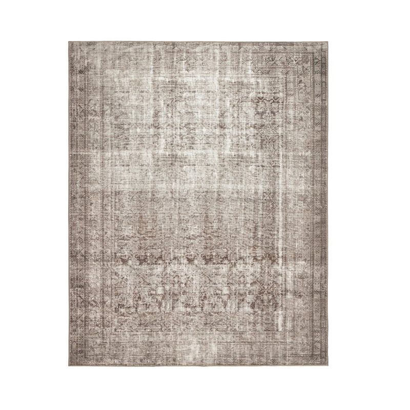 Nala Natural Bark 2'5" x 9'5" Runner Rug image number 0
