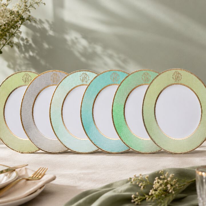 Soup Plate LIZZARD Set of 031 Steel diam. 8.66"