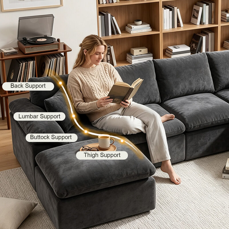 Swirl Modular Sectional Sofa image number 7