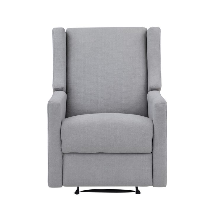 Pronto Power Recliner Oyster Gray Fabric