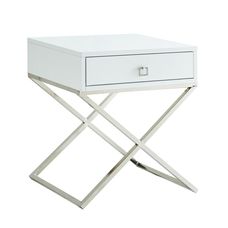 Inspired Home Cassie  Side Table/Accent Table/Nightstand image number 3