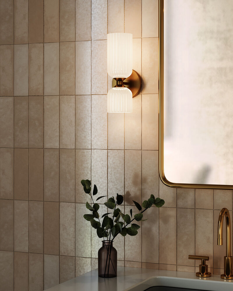 Nelly 12-in Socket Damp-Rated Wall/Vanity Light image number 2