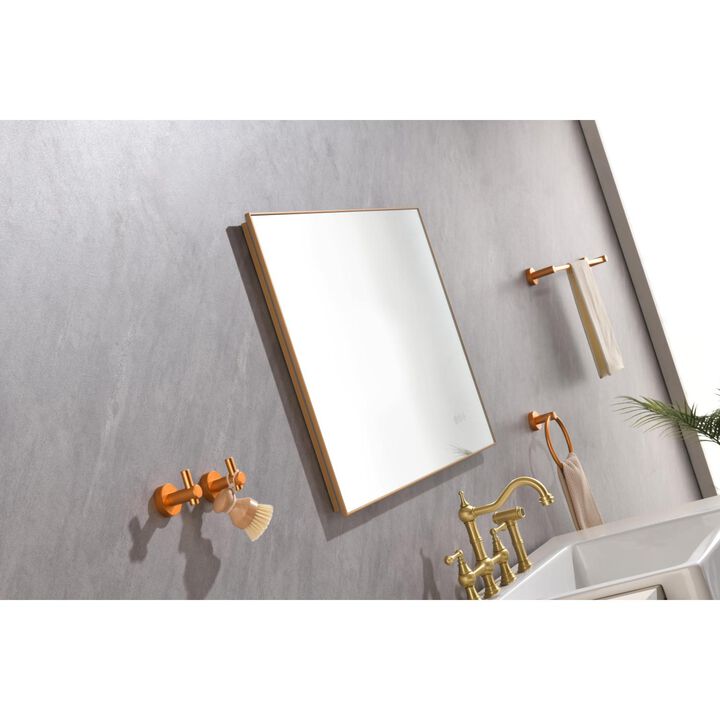 32x 24 Inch LED Mirror Bathroom Vanity Mirror with Backlight, Wall Mount Anti-Fog Memory Large Adjustable Vanity Mirror