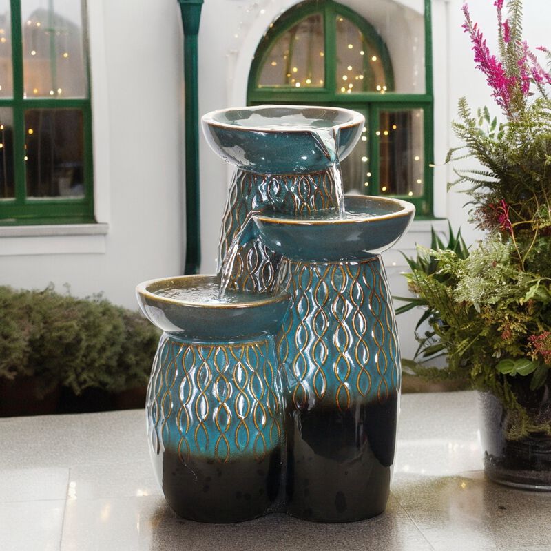 Outdoor Fountain for Garden, Patio, and Decorative Water Features