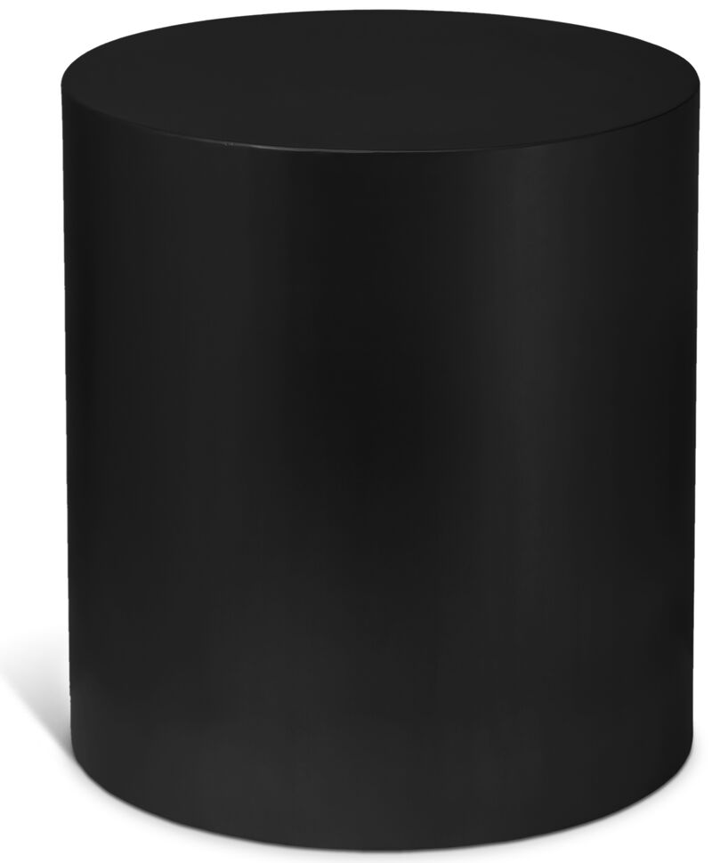 Meridian Furniture Cylinder Matte Black End Table image number 0