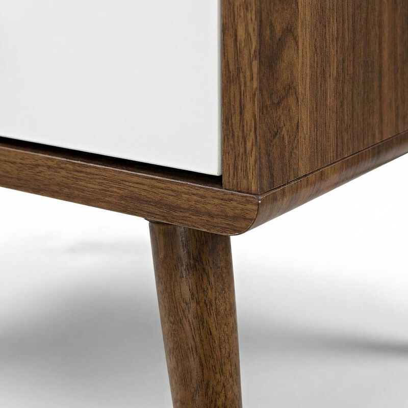 Nightstand in Modern Design, Sleek Finish, Sturdy Construction, Versatile Style image number 5