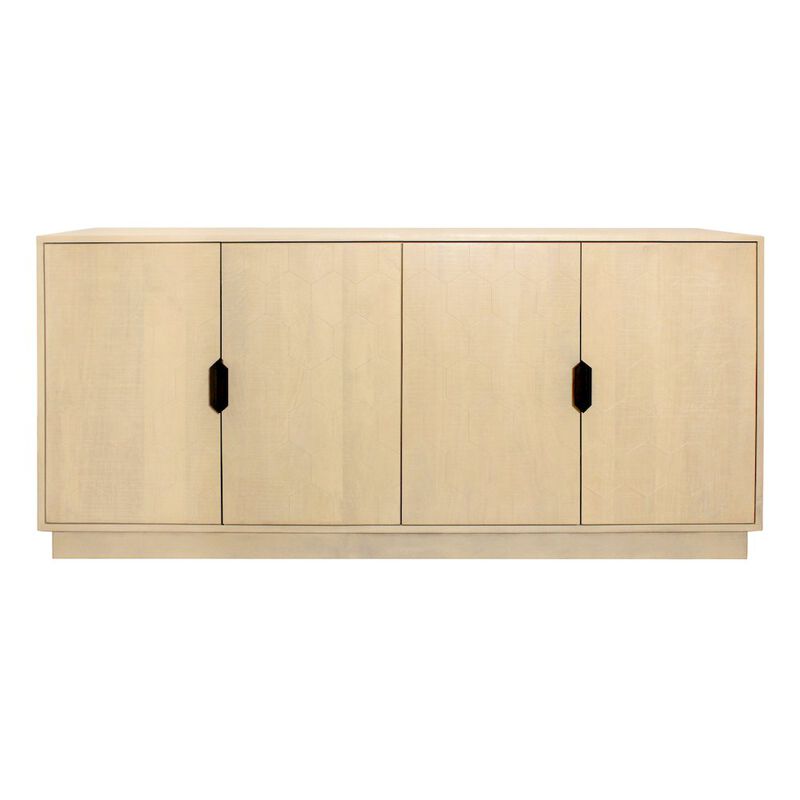 Ren 4-Door Sideboard in Aged Natural