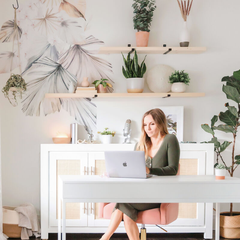 Bohemian Palm Wall Decals