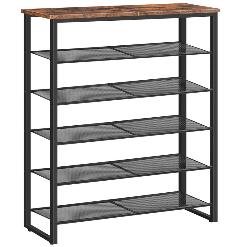 6-Tier Shoe Storage Rack for 18-24 Pairs, Home Shoe Organizer image number 0