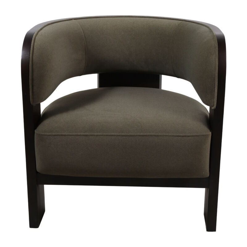 Owenlake Curved Accent Chair image number 0