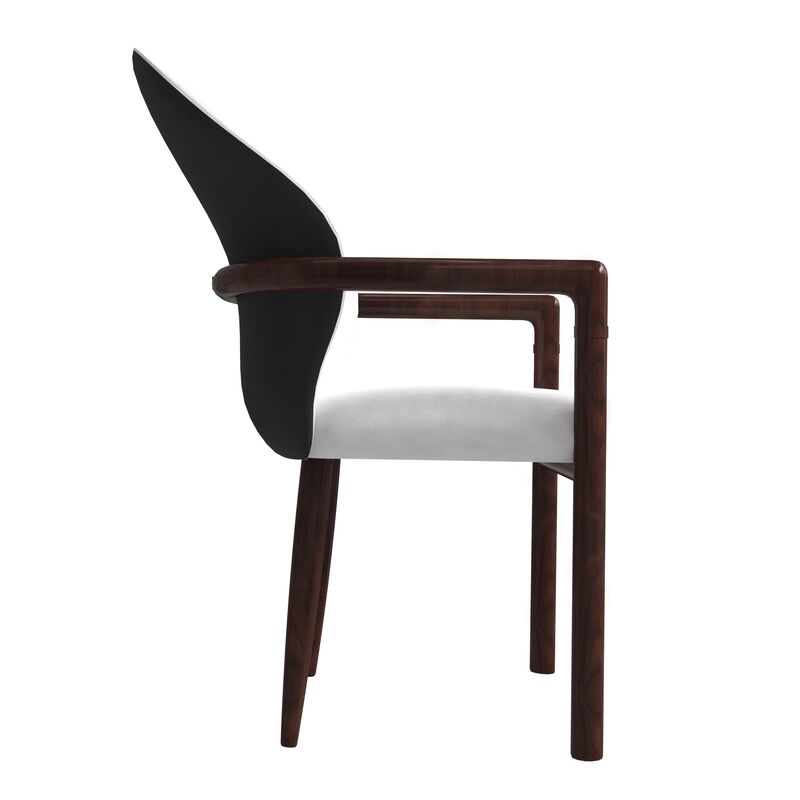 LeisureMod Dining Chair Velvet Fabric Kitchen Chair Ergonomic Armchair with Rubberwood Base and Gold Accents Padded Seat and Back for Modern Home and Office Opaline Series