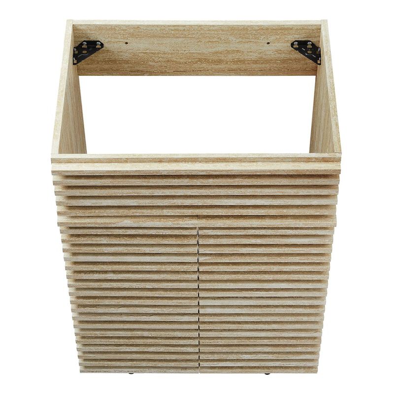 Modway Render 24 Faux Travertine Bathroom Vanity Cabinet (Sink Not Included)