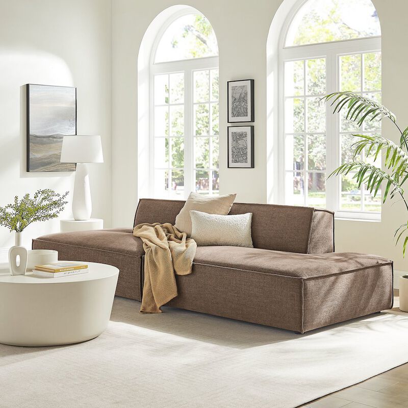 Restore 2-Piece Performance Fabric Upholstered Modular Loveseat image number 7