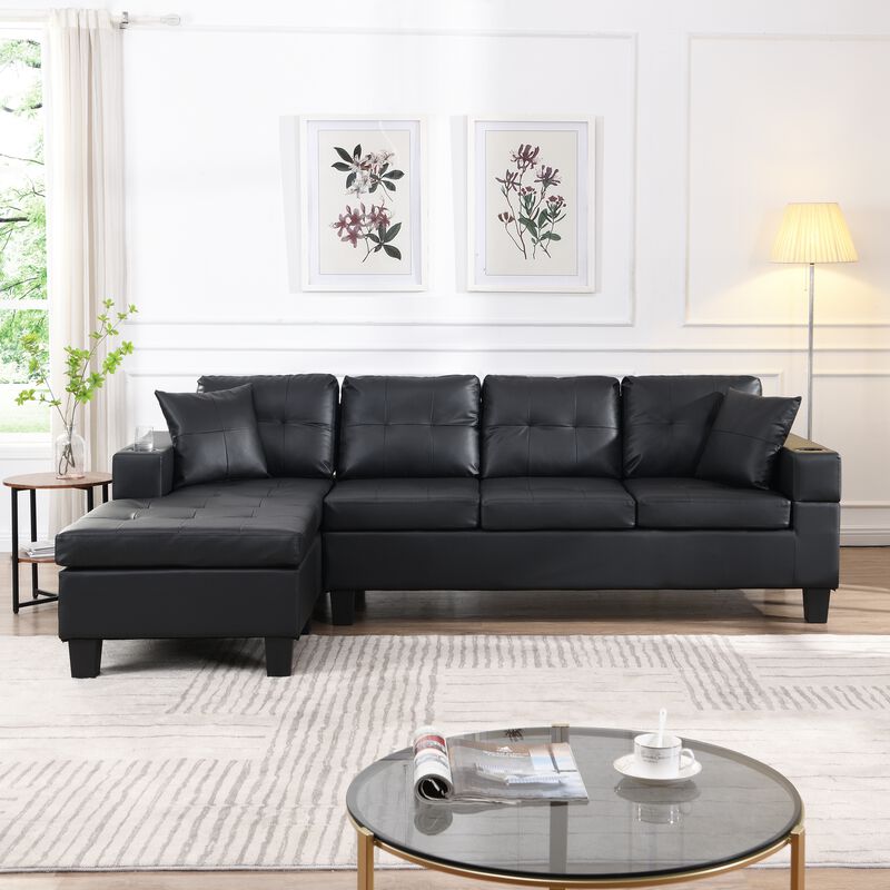 Stisle L Shape Sectional Sofa image number 1