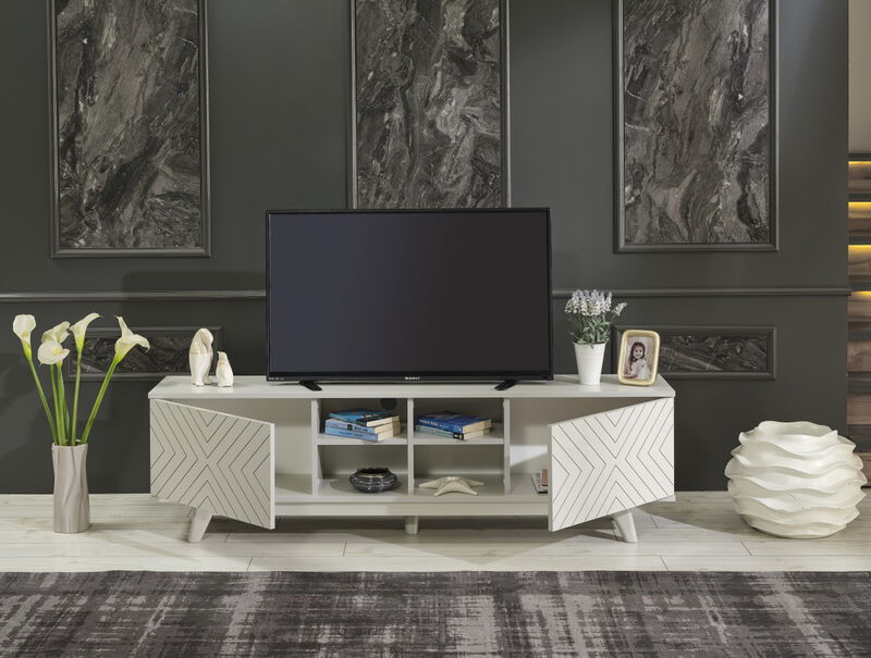 Streamdale Lina Mid Century Modern TV Stand (67")