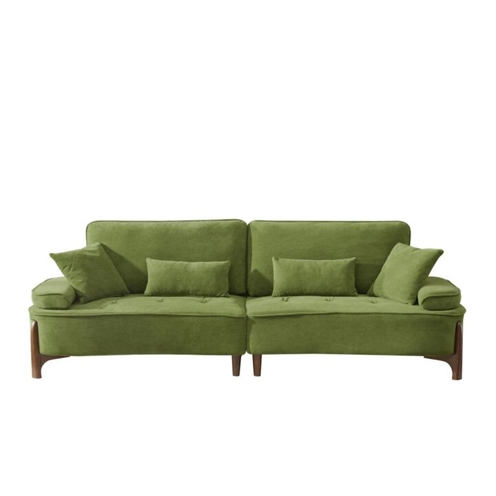 Wipelt Comfortable Deep-Seated Sectional Sofa