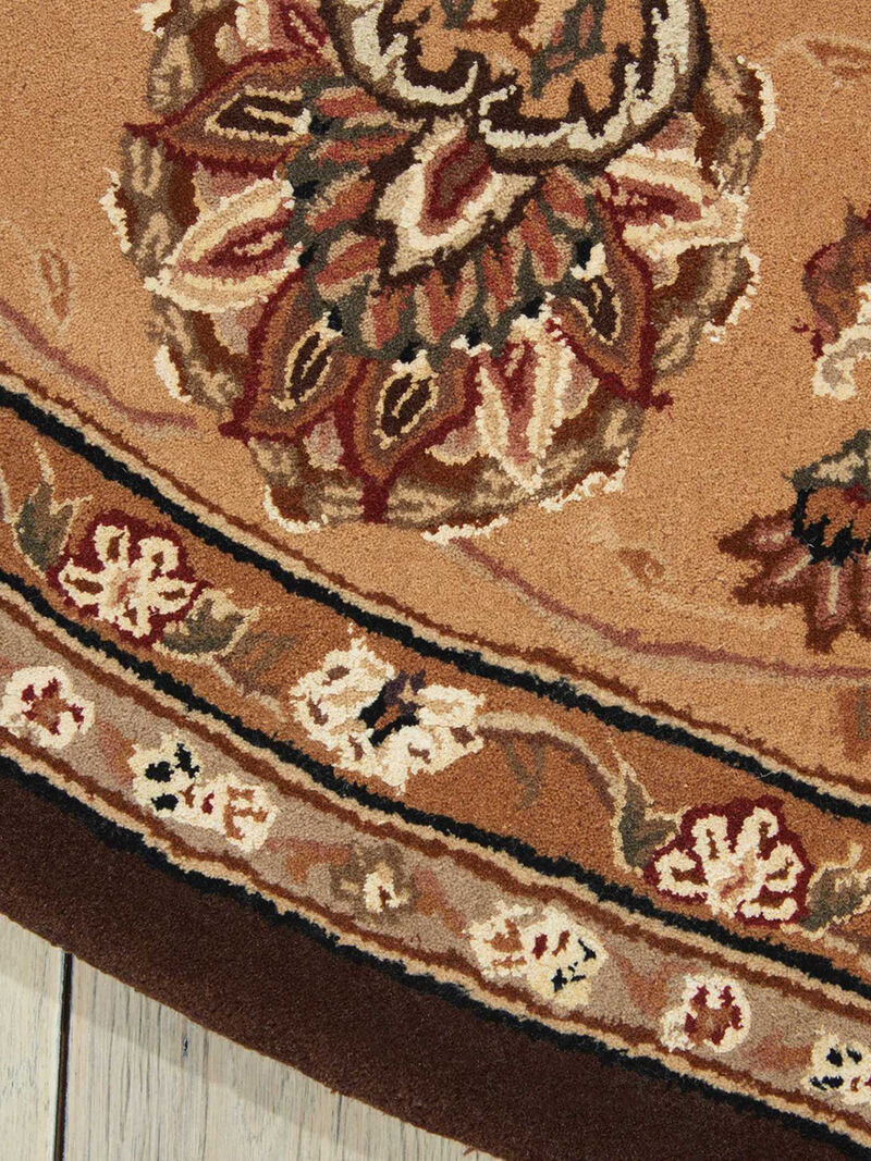 Nourison 2000 2206 Brown 7'6" x 9'6" Oval Rug