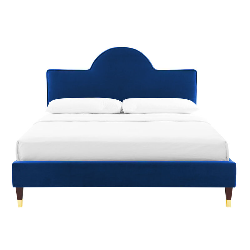 Modway - Aurora Performance Velvet Full Bed image number 4