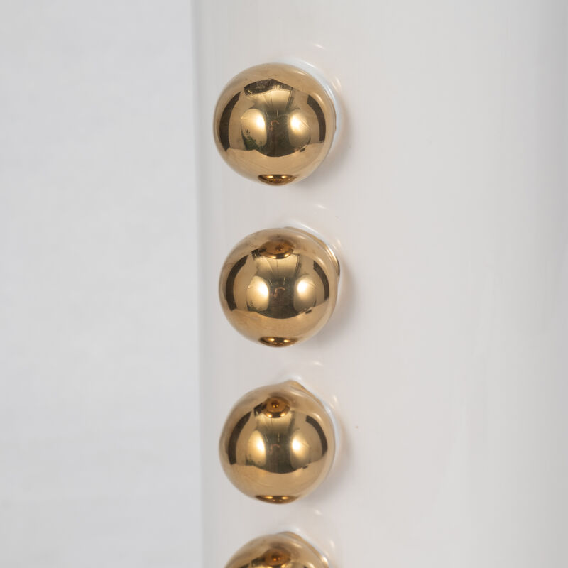 Cer, 16" Vase W/ Side Knobs image number 4