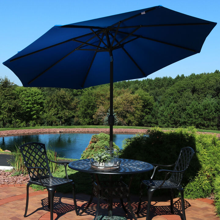 Sunnydaze 9 ft Sunbrella Patio Umbrella with Tilt and Crank