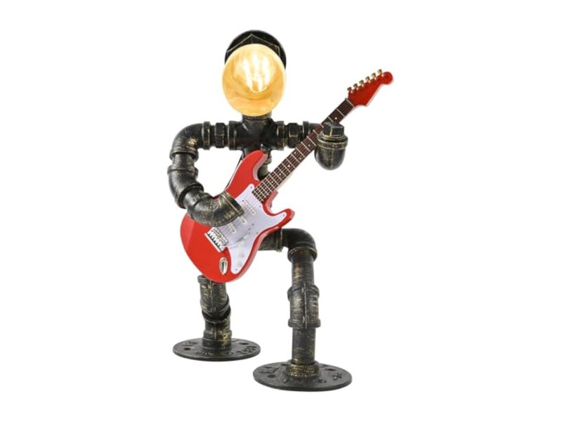 Industrial Retro Steampunk Robot Table Lamp For Bedroom Living Room image number 3