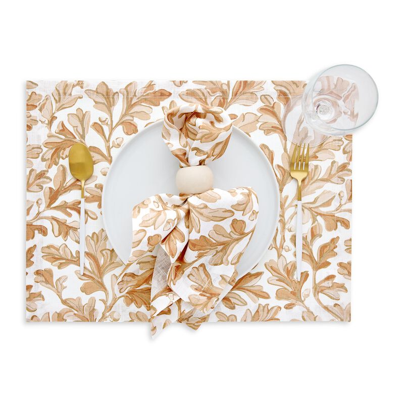 Linen Placemats - Fallen Leaves image number 2