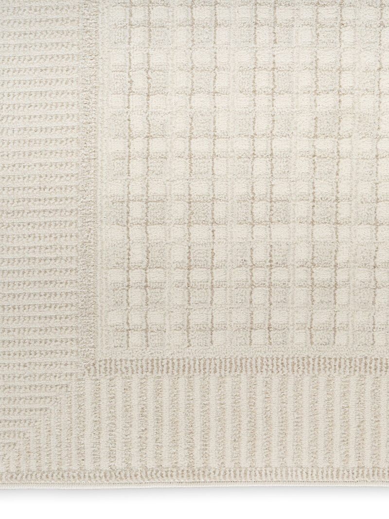 Nordic NRC03 Ivory 5' x 7' Rug