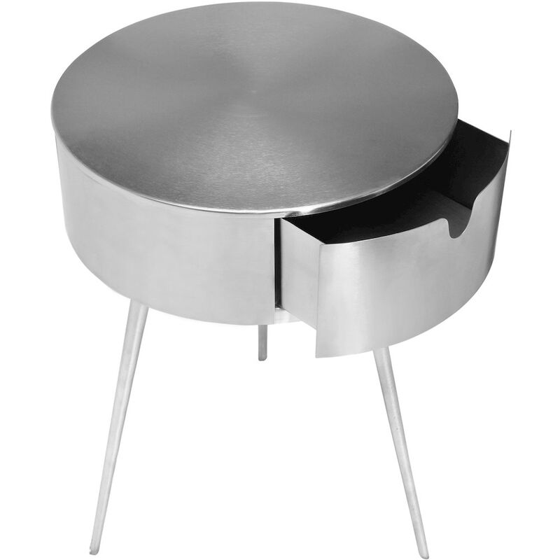Meridian Furniture Bali Silver Night Stand