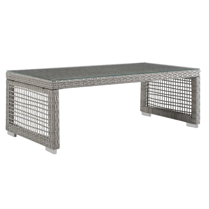 Outdoor Rattan Coffee Table With Stylish Design And Durable Construction