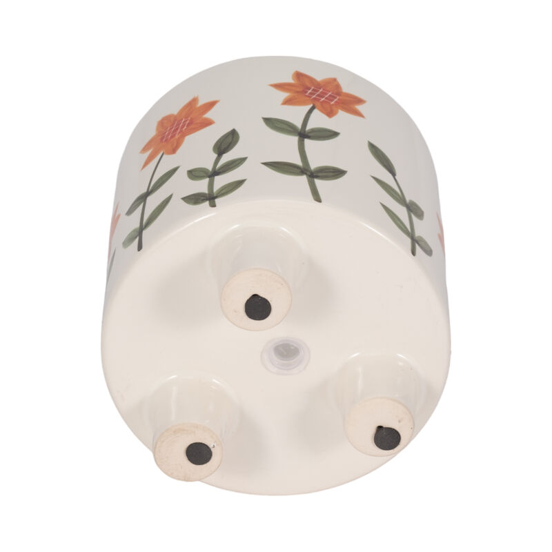 6" Footed Hand Painted Planter, Multi image number 5