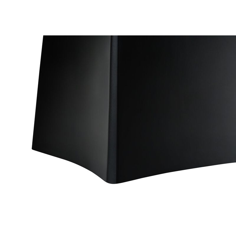 Monarch Specialties I 9726 - Lighting, 27"H, Table Lamp, Black Resin, Beige Shade, Modern