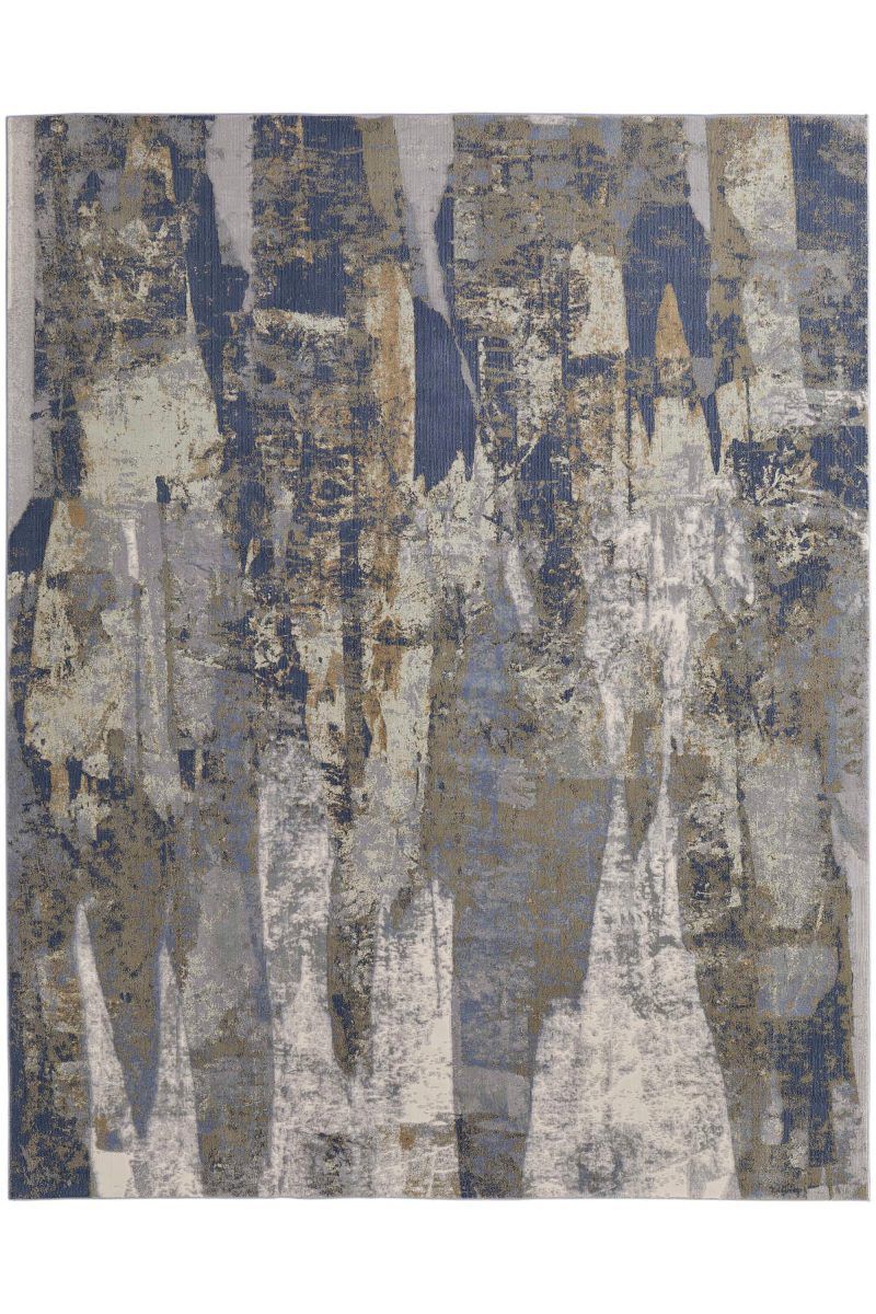 Clio 39K6F Blue/Gray 9' x 12' Rug image number 0