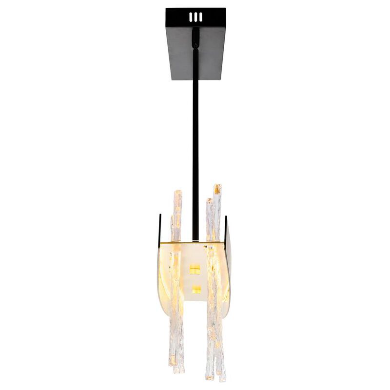 CWI Lighting Guadiana 39 in LED Black Chandelier