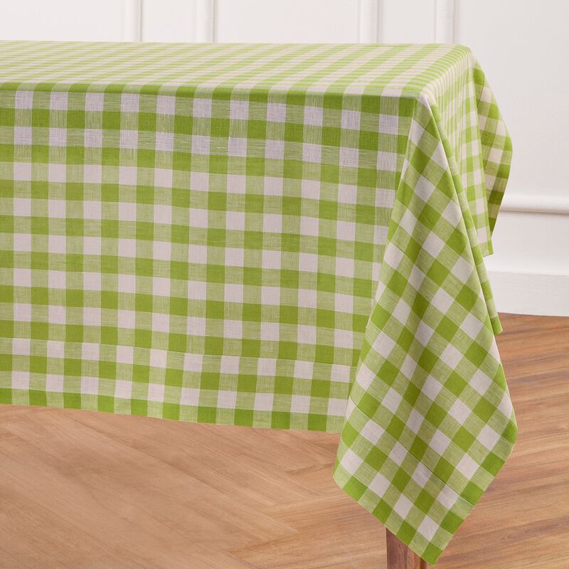 Linen Tablecloth - Morgan Check