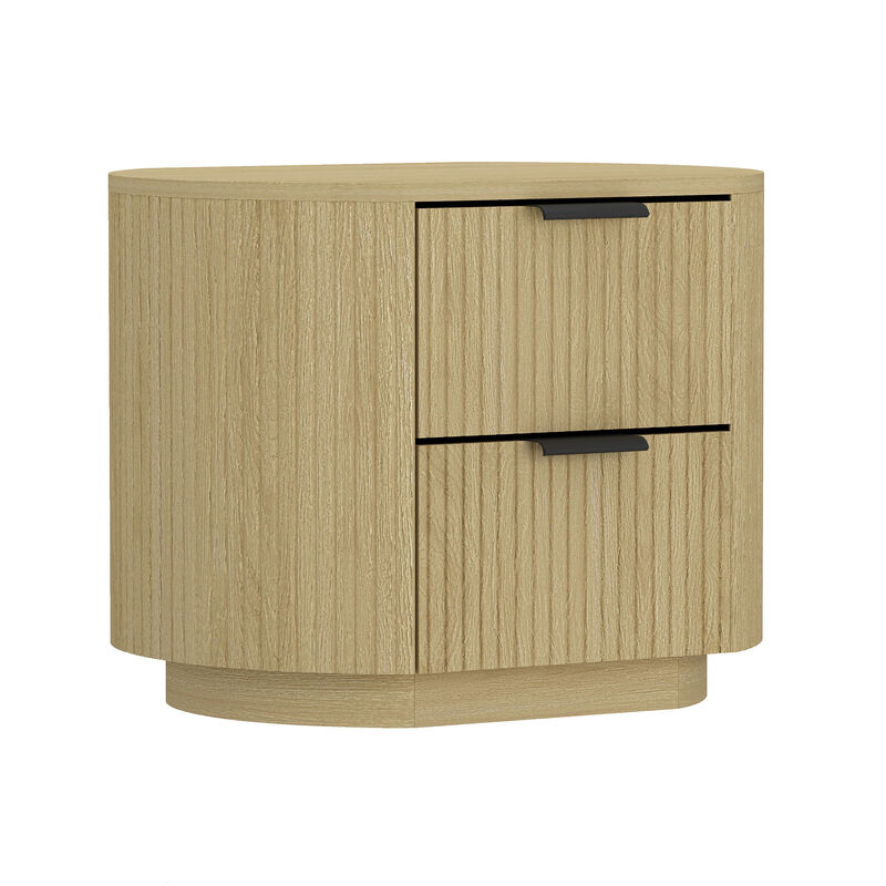 Olivia Nightstand with Black