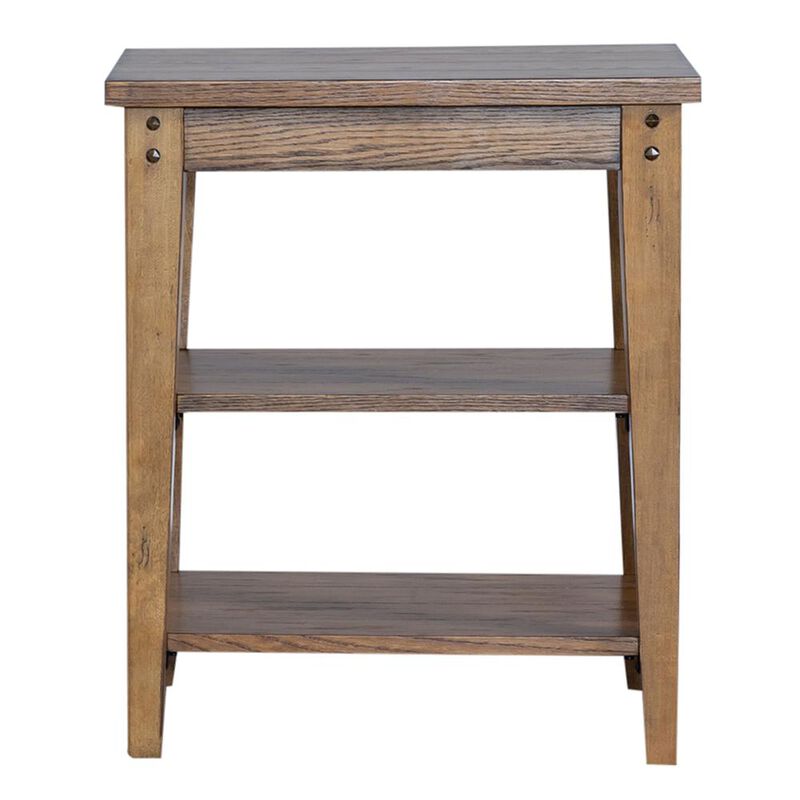 Liberty Furniture Lake House Tiered Table in Oak image number 3