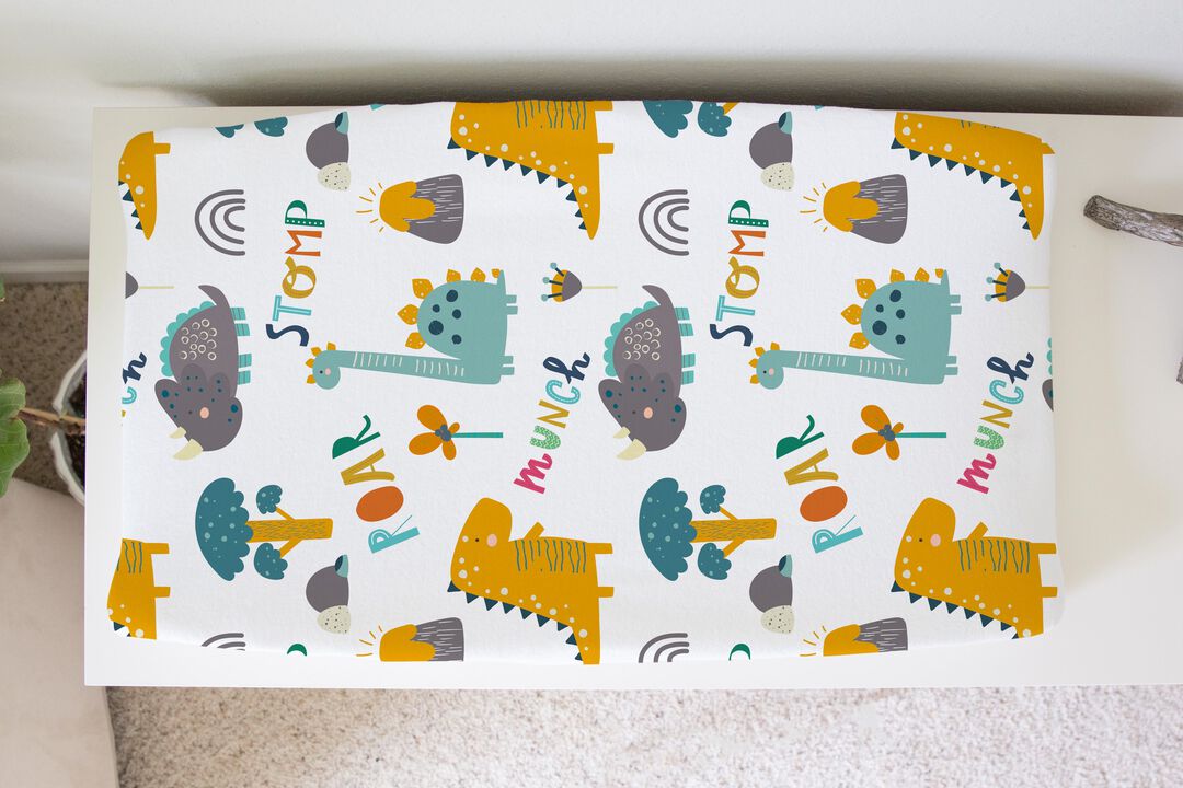 Baby Changing Pad Cover - Dinoland