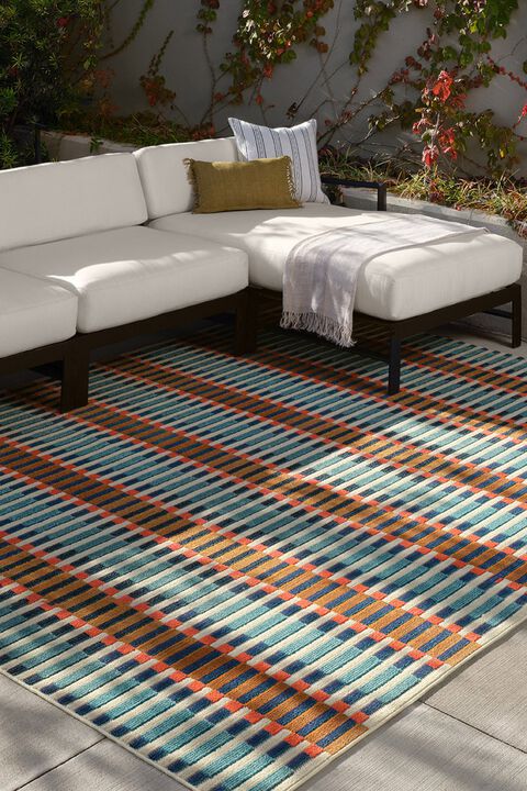 Alina Notch Cement 8'6" x 11'6" Rug