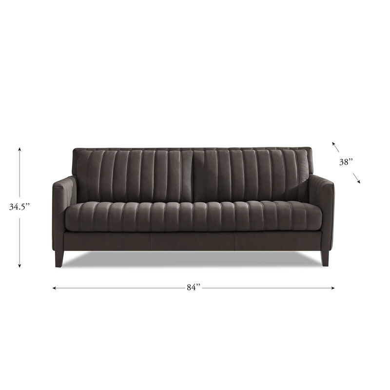Ennis Top Grain Leather Sofa