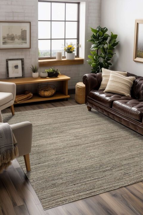Raja Grey 10' x 14' Rug