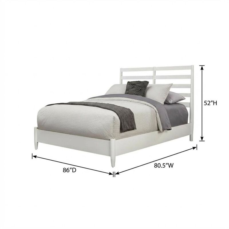Alpine Furniture Flynn Retro Bed Slat Back Headboard image number 4