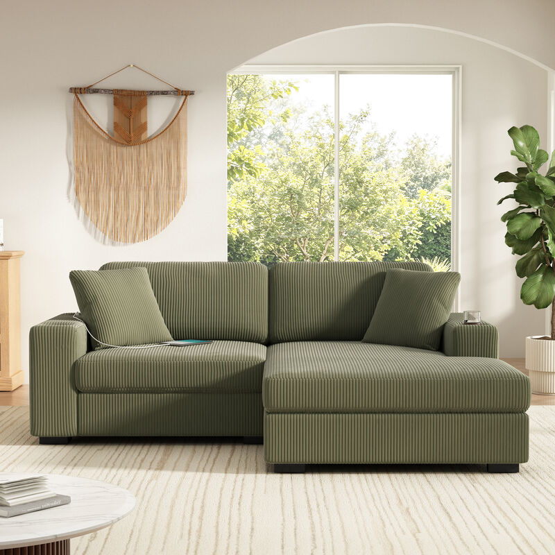 Oversized Chaise Sectional image number 2