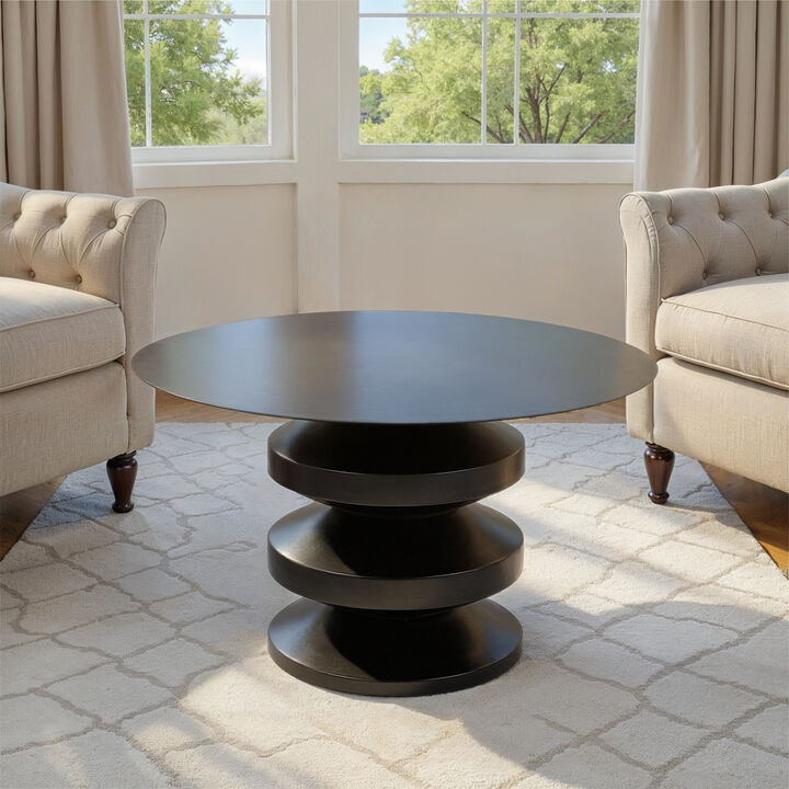 Metal Accordion Coffee Table